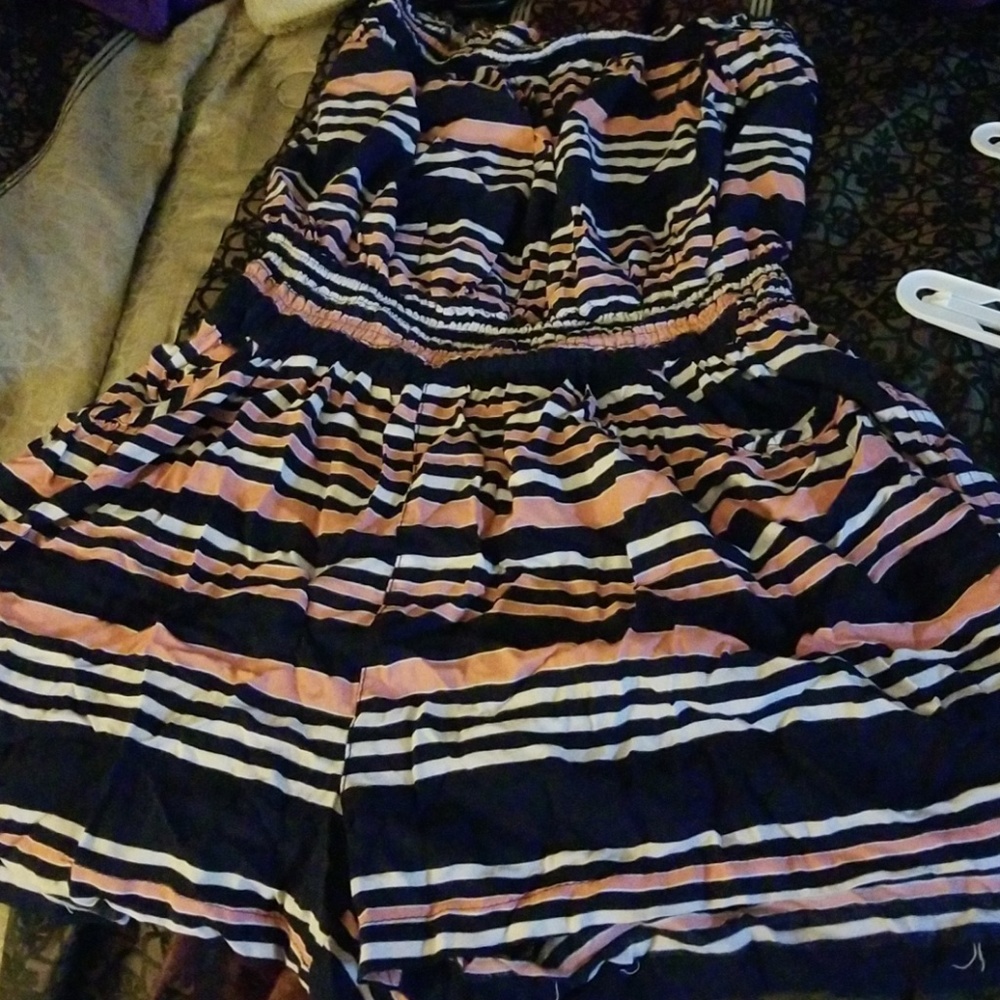 Stripped romper